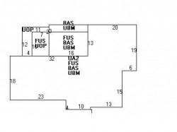 20 Alderwood Rd, Newton MA  02459-1248 floor plan
