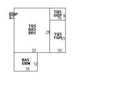 23 Buswell Park, Newton MA  02458-2304 floor plan