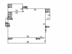 145 Sargent St, Newton MA 02458-2338 floor plan