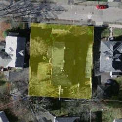 148 Warren St, Newton MA 02459-2065 aerial view