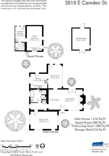 3519 Camden St, Tucson AZ  85716-3619 exterior