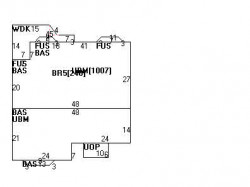 61 Brookline St, Newton MA  02467 floor plan
