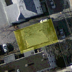7 Faxon St, Newton MA 02458-1012 aerial view