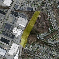 149 Charlemont St, Newton MA  02461-1911 aerial view