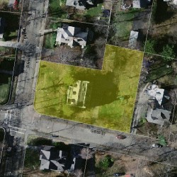134 Sumner St, Newton MA 02459-1957 aerial view