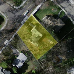 132 Greenwood St, Newton MA 02459-3013 aerial view