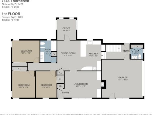 7146 Thorncrest Dr, Grand Rapids MI 49546-7358 exterior