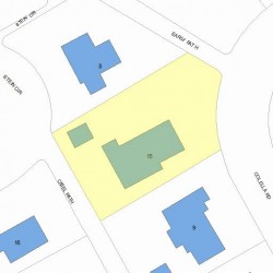 15 Cibel Path, Newton MA  02459-3619 plot plan
