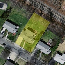 42 Stanley Rd, Newton MA 02468-2338 aerial view