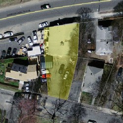 2240 Commonwealth Ave, Newton MA 02466-1804 aerial view
