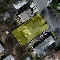 35 Eddy St, Newton MA 02465-2132 aerial view