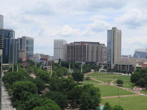 285 Centennial Olympic Park Dr, Atlanta GA  30313-1827 exterior