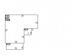 67 Smith Ave, Newton MA  02465-1543 floor plan