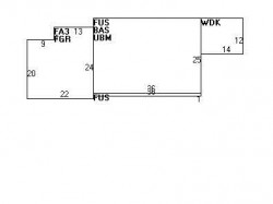 29 Brierfield Rd, Newton MA  02461-2104 floor plan