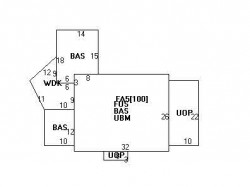 202 Nehoiden Rd, Newton MA 02468-1344 floor plan