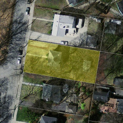 34 Brookside Ave, Newton MA 02460-1530 aerial view