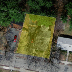 59 Warwick Rd, Newton MA 02465-1723 aerial view