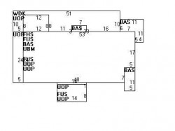 53 Newtonville Ave, Newton MA 02458-1900 floor plan