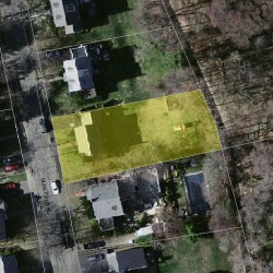 32 Olde Field Rd, Newton MA 02459-2733 aerial view