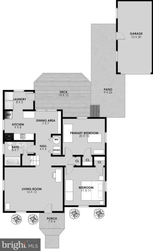 1000 Crawford Dr, Rockville MD  20851-1605 exterior