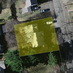 11 Olde Field Rd, Newton MA 02459-2757 aerial view