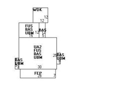 5 Emerson St, Newton MA 02458-1603 floor plan