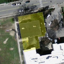 90 Lincoln St, Newton MA 02461-1542 aerial view