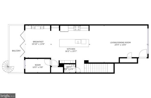 1503 Neal St, Washington DC  20002 exterior