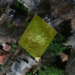 11 Morton St, Newton MA  02459-1013 aerial view