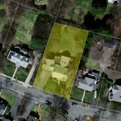 83 Nehoiden Rd, Newton MA 02468-1925 aerial view