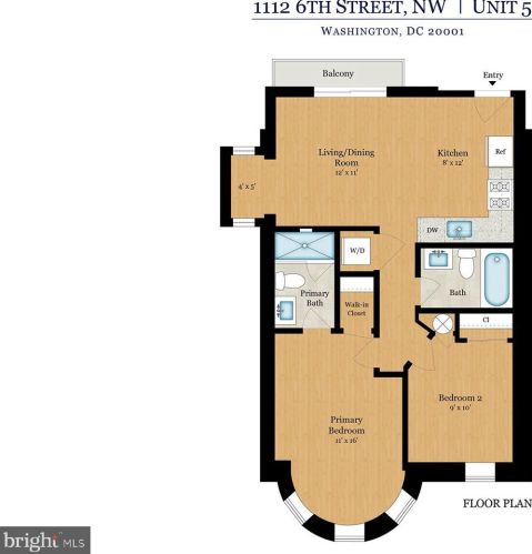 1112 6th St, Washington DC  20024-2606 exterior