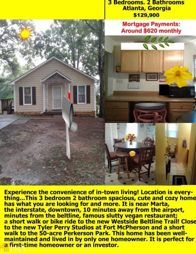 296 Henry Aaron Ave, Atlanta, GA 30310-1019