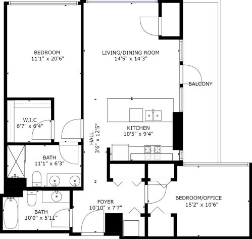 303 Ohio St, Chicago IL  60654-7963 exterior