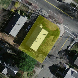 238 Tremont St, Newton MA 02458-2114 aerial view