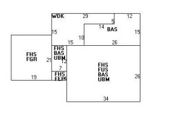 58 Greylock Rd, Newton MA 02465-2704 floor plan