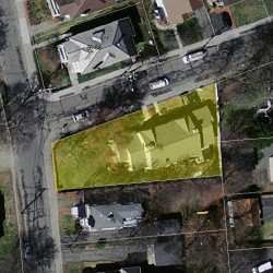 148 Norwood Ave, Newton MA 02460-2026 aerial view