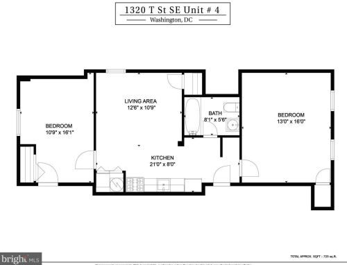 1320 T St, Washington DC 20009-4438 exterior