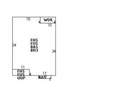 15 Adams St, Newton MA  02460-1202 floor plan