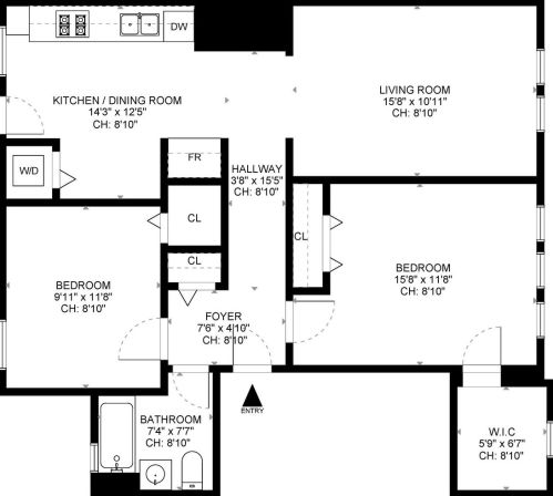 1524 Belle Plaine Ave, Chicago IL  60613-1801 exterior