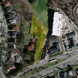 51 Commonwealth Ave, Newton MA 02459 aerial view