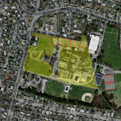 250 Waltham St, Newton MA 02465-1750 aerial view