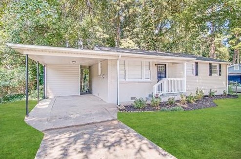 416 Macedonia Rd, Atlanta GA  30354-2837 exterior