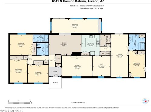 6541 Camino Katrina, Tucson AZ 85718-2023 exterior