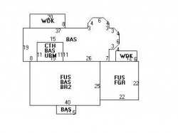 99 Paulson Rd, Newton MA 02468-1015 floor plan