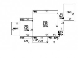 54 Temple St, Newton MA 02465-2307 floor plan