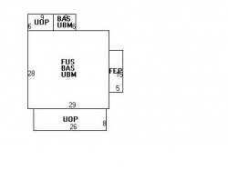 183 Adams St, Newton MA  02458-1201 floor plan