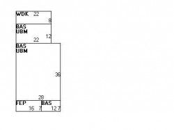 14 Charlemont St, Newton MA  02461-1908 floor plan