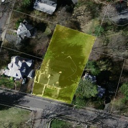 123 Sargent St, Newton MA  02458-2337 aerial view