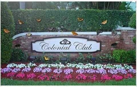 23 Colonial Club Dr, Boynton Beach FL 33435-8387 exterior