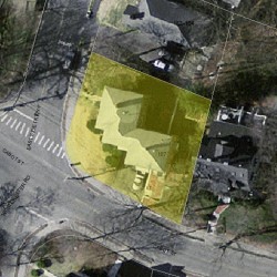 188 Side Pkwy, Newton MA 02458-1847 aerial view